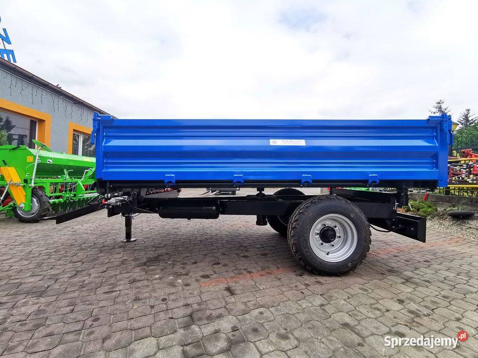Przyczepa rolnicza EUROMASZ EUROMASZ 3 TONOWA nieuszkodzony Jasło sprzedam