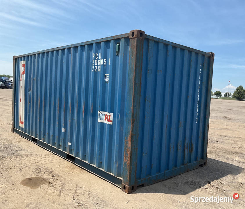 Kontener morski magazynowy 20DV 6 metrowy Magazynowanie Września