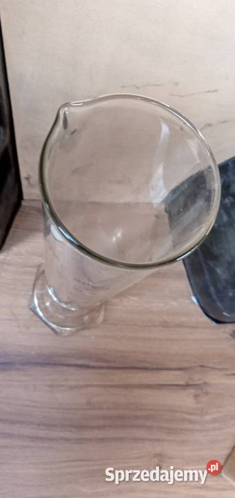 Cylinder miarowy szklany czasy prl Pozostałe dolnośląskie Wałbrzych