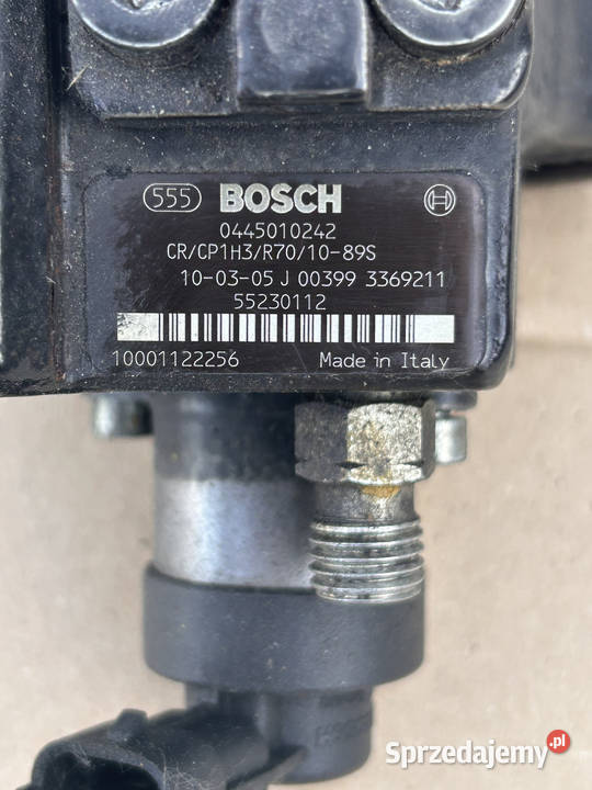 POMPA WTRYSKOWA FIAT DOBLO ALFA ROMEO GIULIETTA Sulechów sprzedam