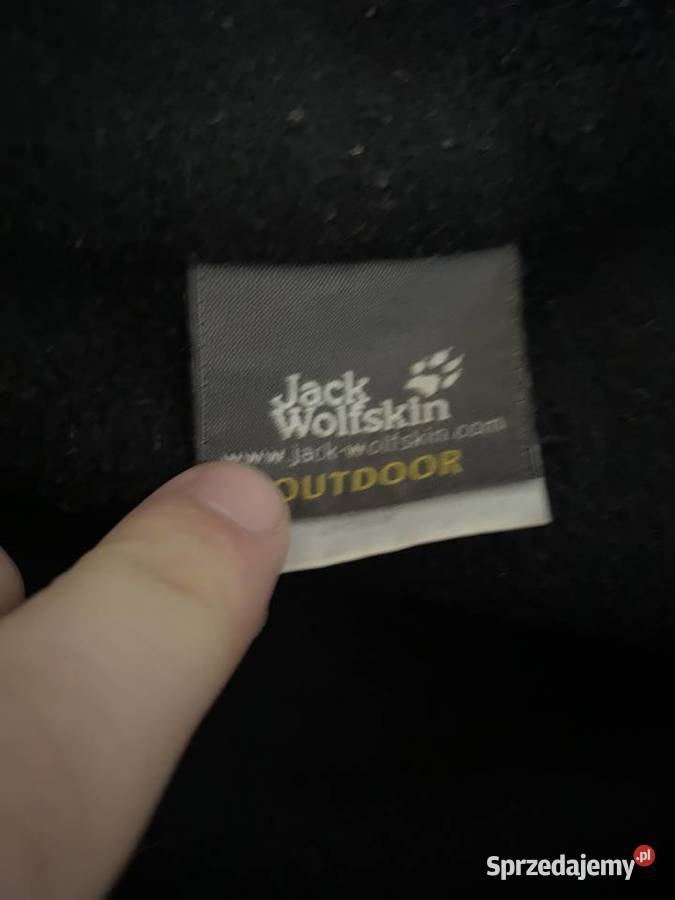 Bluza polar męski czarna JACK WOLFSKIN M OKAZJA Rozmiar M Odzież codzienna Odzież i bielizna męska Zamość