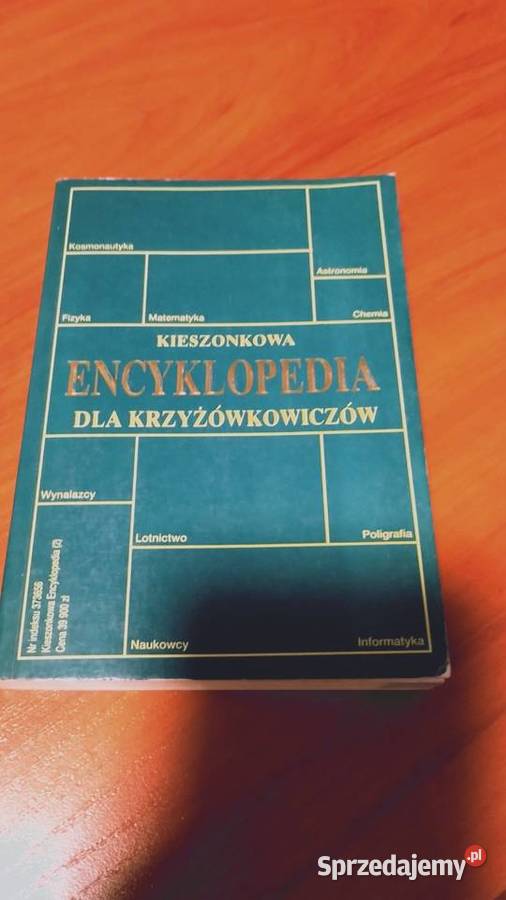 kieszonkowa encyklopedia dla krzyżówkowiczów