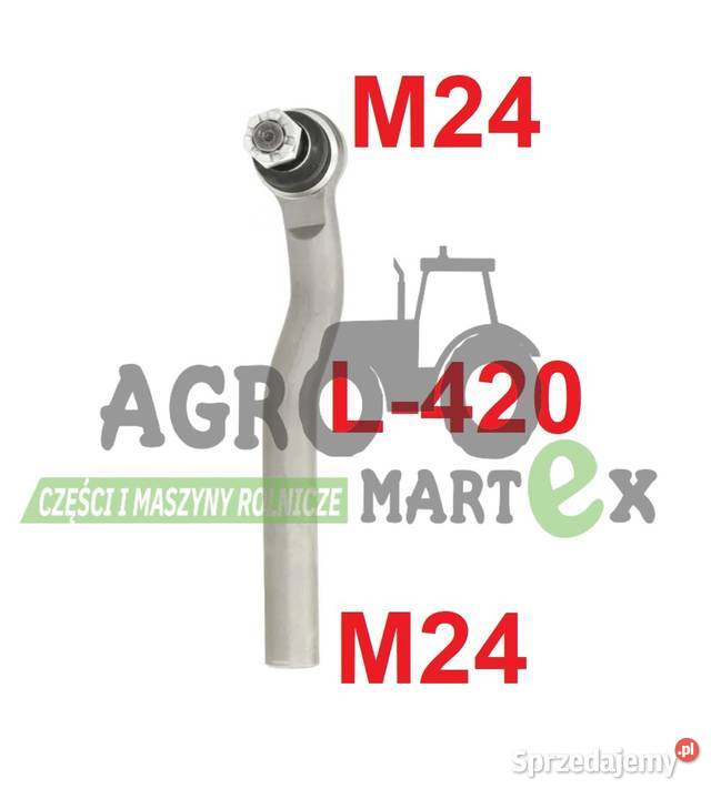 601223 KOŃCÓWKA DRĄŻKA RH MANITOU Wichrów