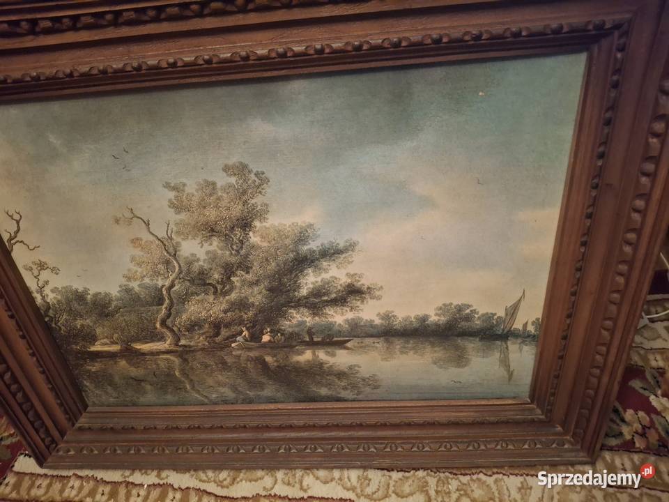 Widok rzeki Ruysdal Warszawa