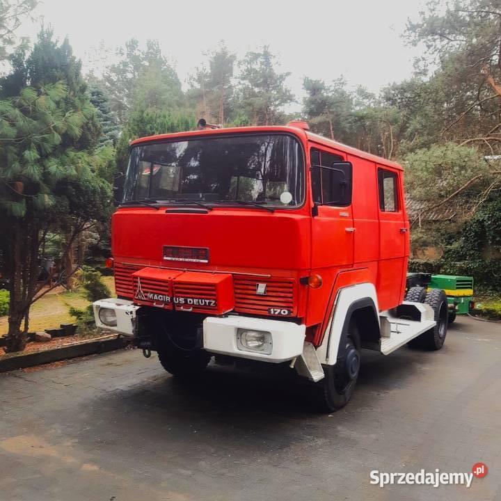 Magirus Deutz 170D 4x4 kamper offroad sprawny 30000km Jarocin
