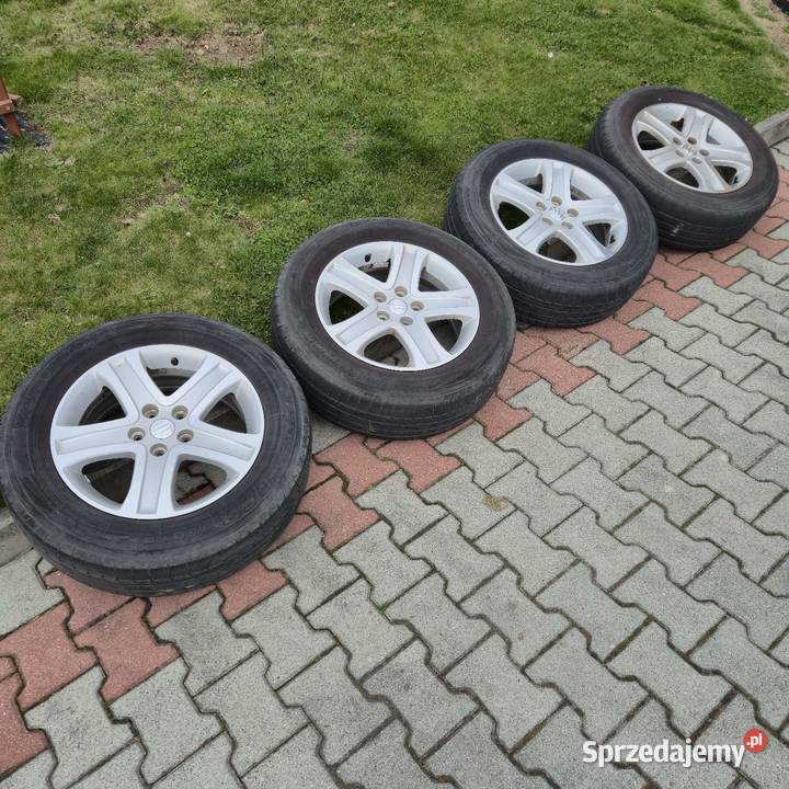 Alufelgi Suzuki vitara 17x65J Enkei opony letnie Samochodowe Opony i felgi Czchów sprzedam