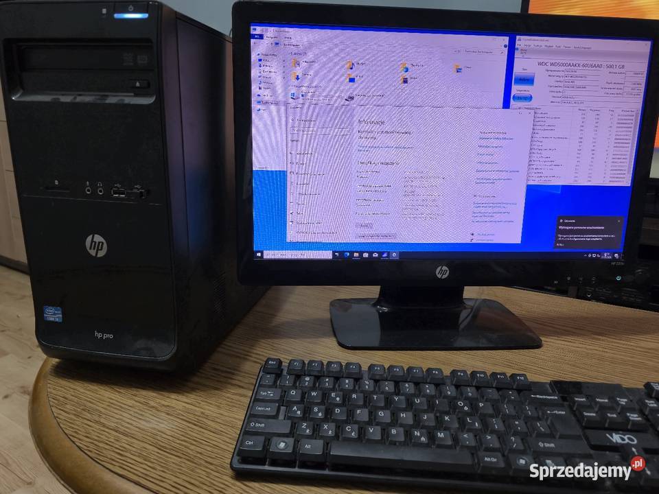 Komputer HP Pro 3500 MT i33220 4GB RAM Win 10 Buczkowice