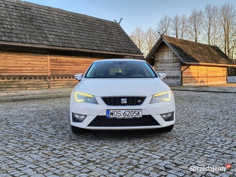 Seat Leon 20 TDI FR DSG Rok produkcji 2016 mazowieckie Myszyniec