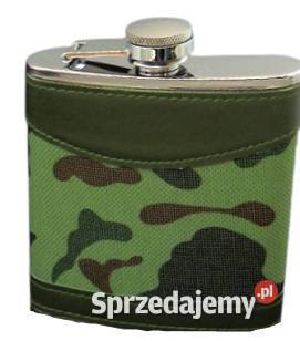 Piersiówka ze Stali Nierdzewnej Obszyta Skórą