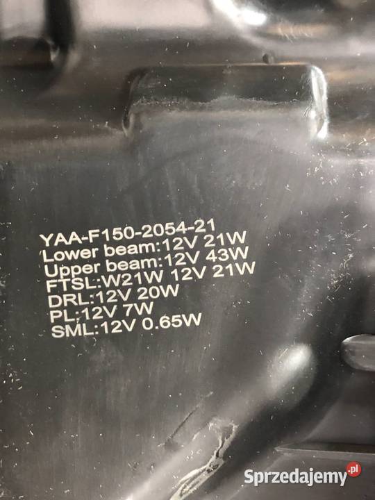 FORD F150 F150 2021 Reflektor lampa przód LEWY sprzedam
