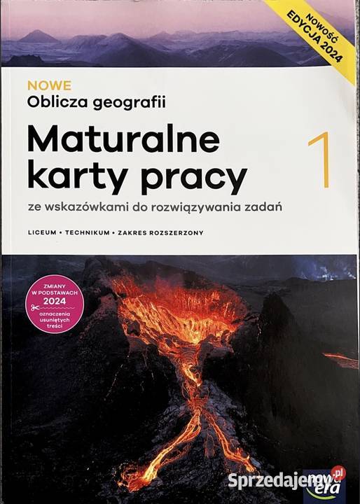 Sprzedam Podręcznik do Geografii kl Liceum Karty Grójec