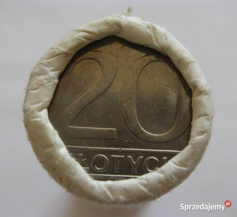 20 złotych 1990 rolka bankowa 50 Dąbrowa Górnicza sprzedam
