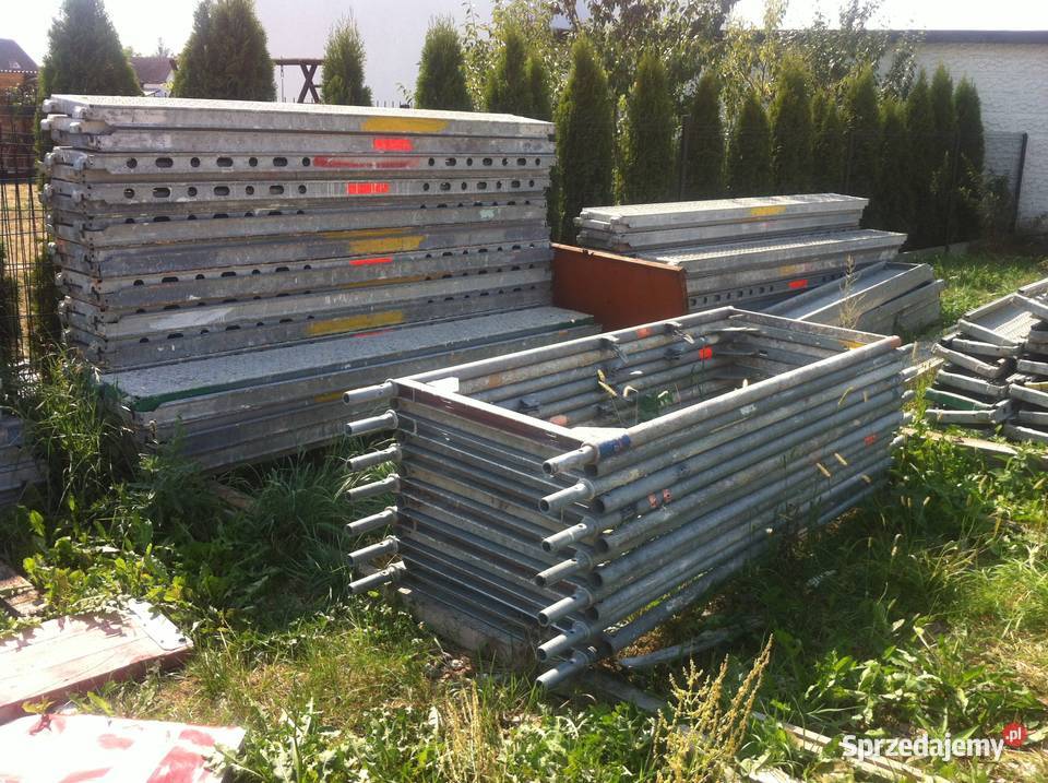 Rusztowanie elewacyjne 843 używane 1028x82 m opolskie Stare Siołkowice