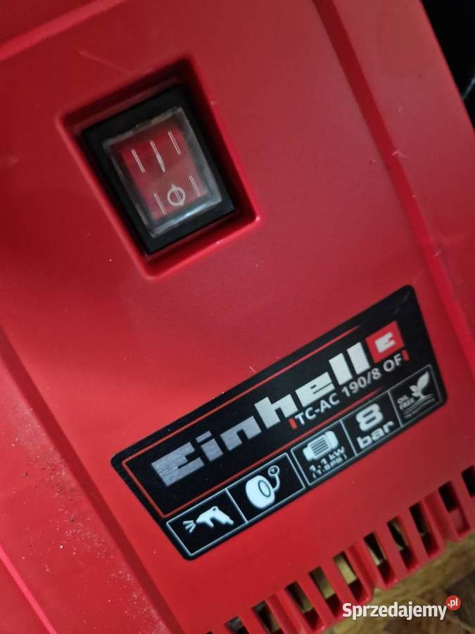Kompresor bezolejowy Einhell TCAC 190 1 l 8 bar Głogowa sprzedam