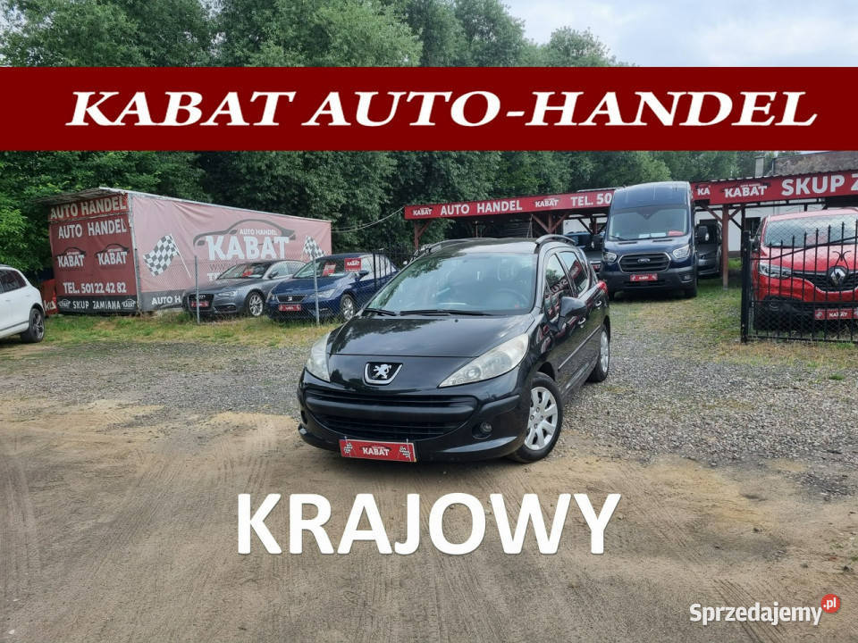 Peugeot 207 SW Salon Klima SILNIK OK Sprzedam ABS Peugeot Szczecin sprzedam
