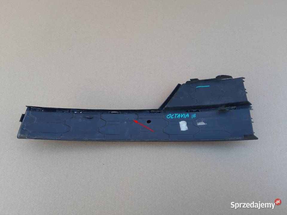 SKODA OCTAVIA III LIFT KRATKA ZDERZAKA LEWY Trzciel
