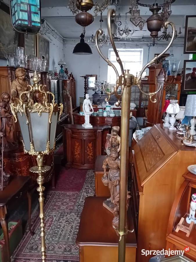 Lampa mosiężna Tarnogród