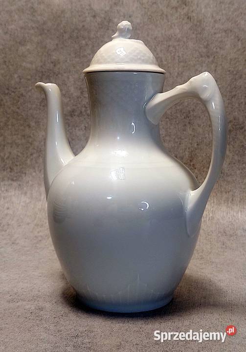 Royal Copenhagen Dzbanek Piękna Biała porcelana Luboń sprzedam
