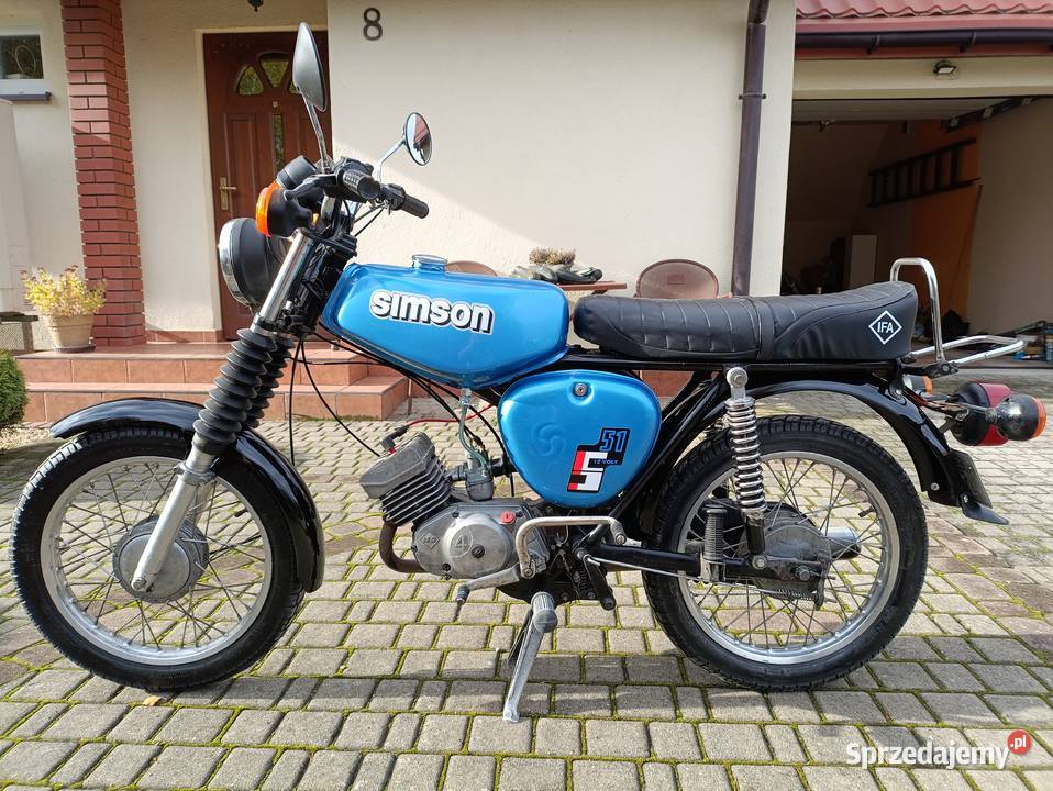 Simson S51 zarej 1986r Sieradz