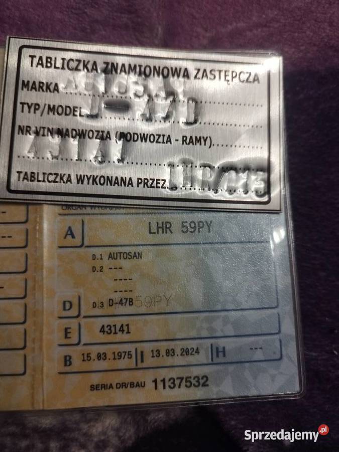 Sprzedam pozostałości przyczepie d47 Hrubieszów