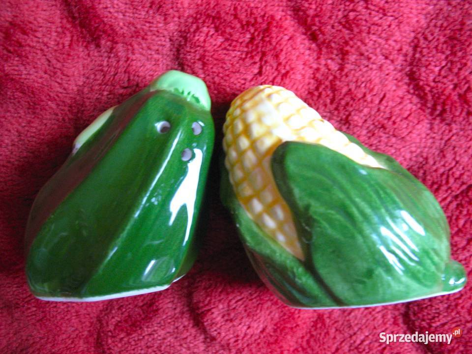 Sól i pieprz Ceramika warzywa 5 x 5 x 4 Rzadki Siedlce