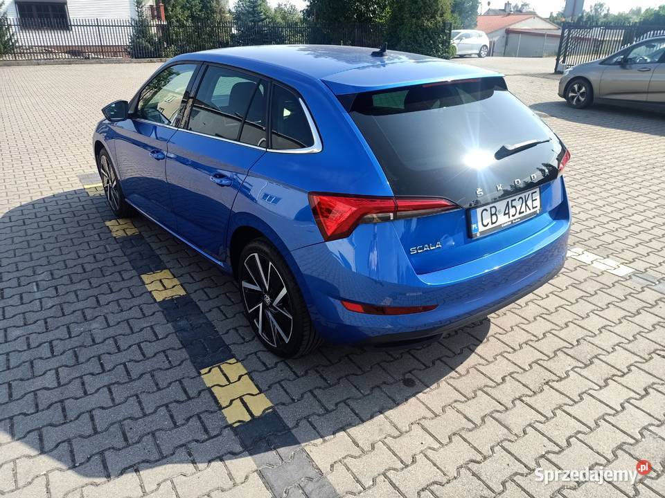 Skoda Scala salon bezwypadkowy Pełna faktura nieuszkodzony