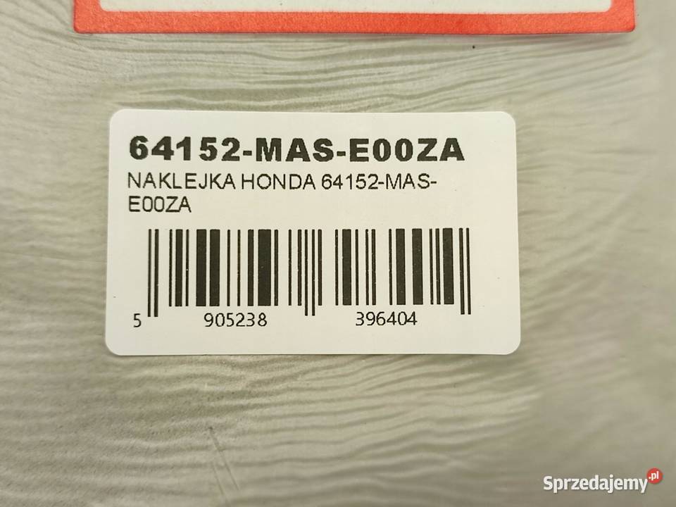 NAKLEJKA FIREBLADE NA BOCZEK L HONDA CBR900RR sprzedam