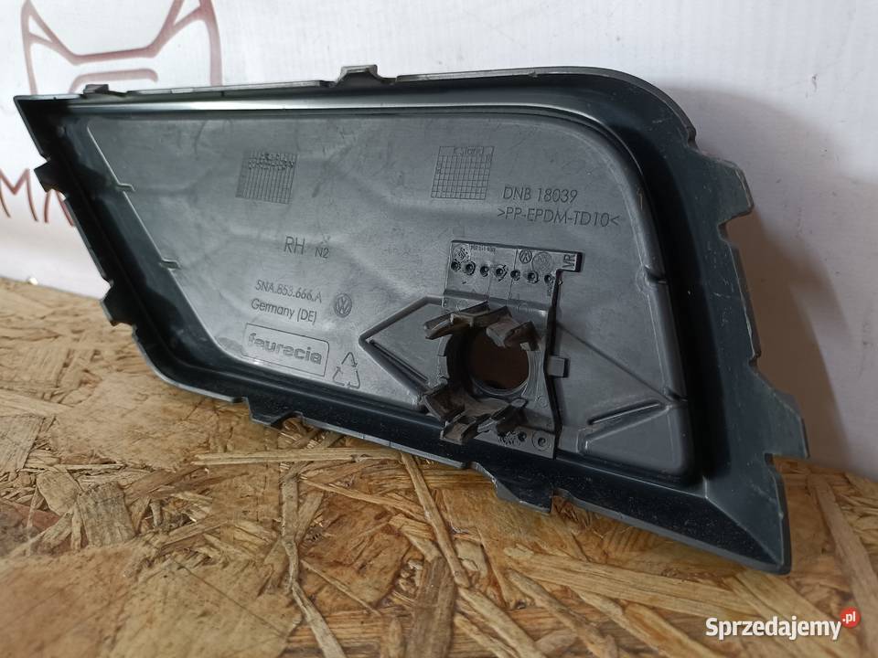 VW TIGUAN II 16 KRATKA ZDERZAKA PRAWY PRZÓD osobowe wielkopolskie