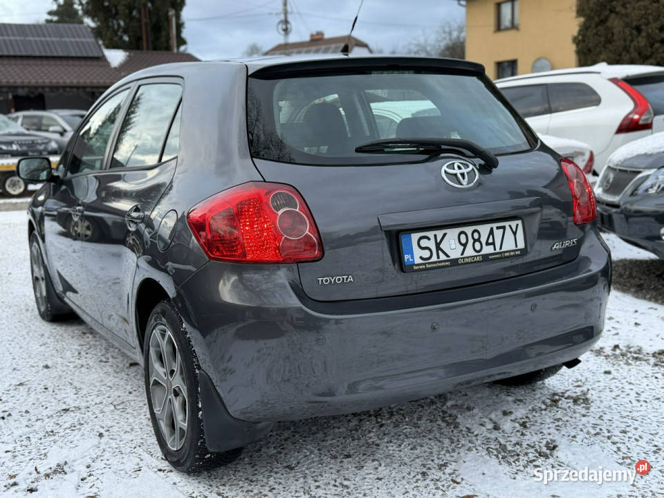 Toyota Auris 16 benzyna 90 klimatronic I podgrzewane fotele Łodygowice
