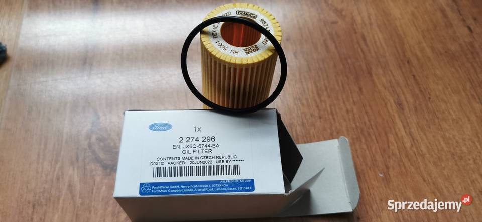 Filtr oleju 15 TDCi Neo z automatyczną skrzynią Filtry Częstochowa