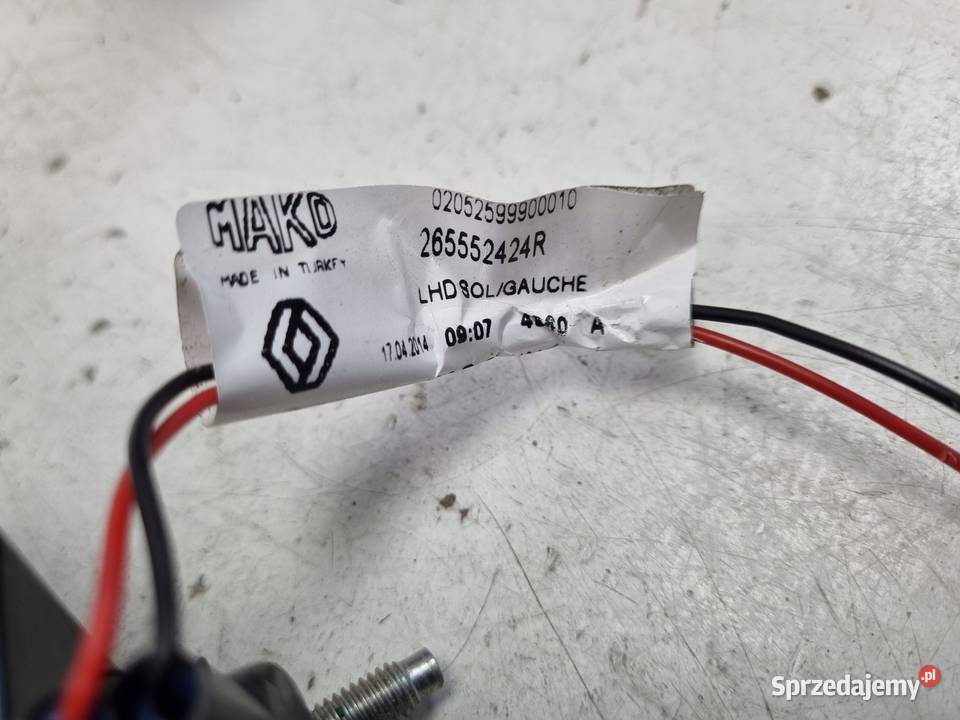 Renault Clio IV TYLNIA TYLNA LAMPA LEWA lewy tył osobowe Rudka