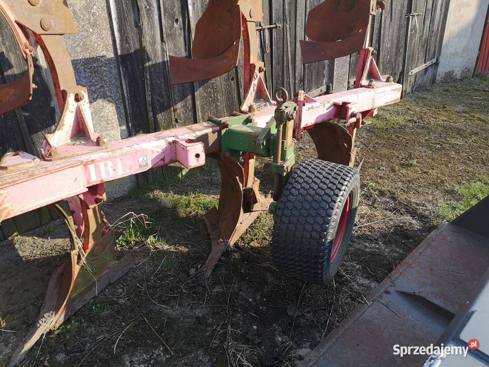 Pług Obrotowy 4 Skibowy Unia Grudziądz Oryginał wielkopolskie Swarzędz