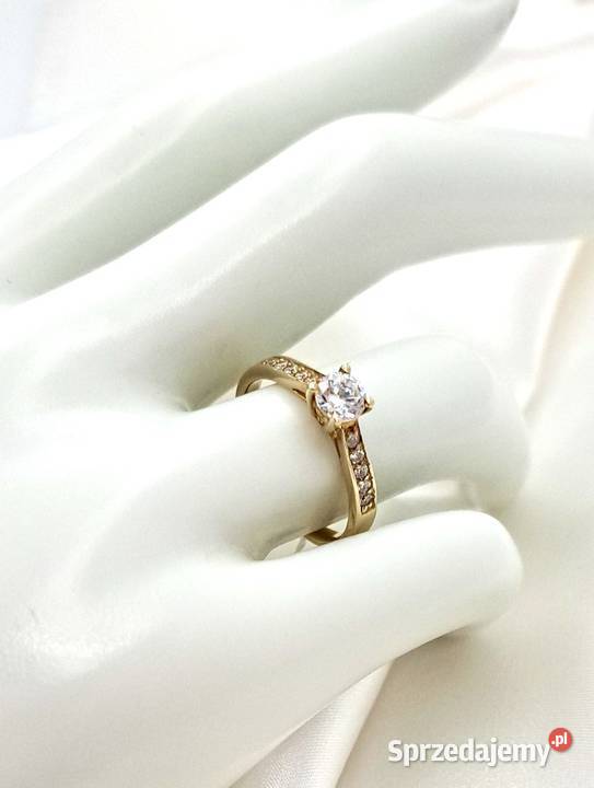 Pierścionek r14 Złoty pr333 classic Z401 wielkopolskie Poznań