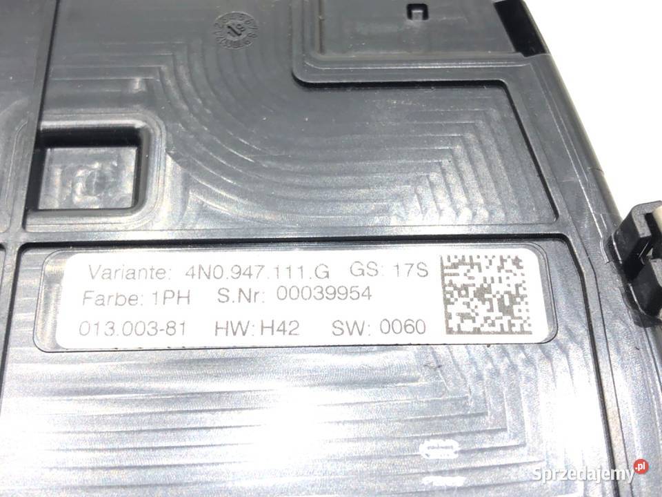 LAMPA SUFITOWA TYŁ AUDI A8 D5 4N0947111G podkarpackie