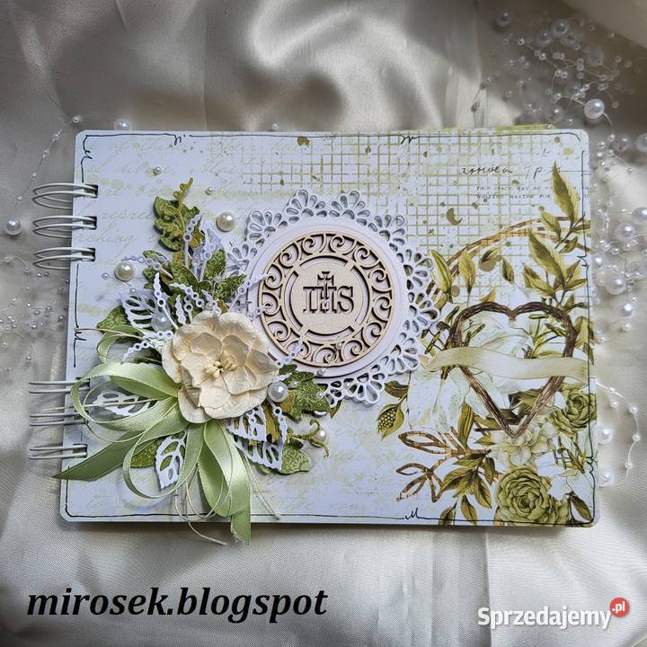 Komunia album na zdjęcia dziewczynki chłopca Łódź