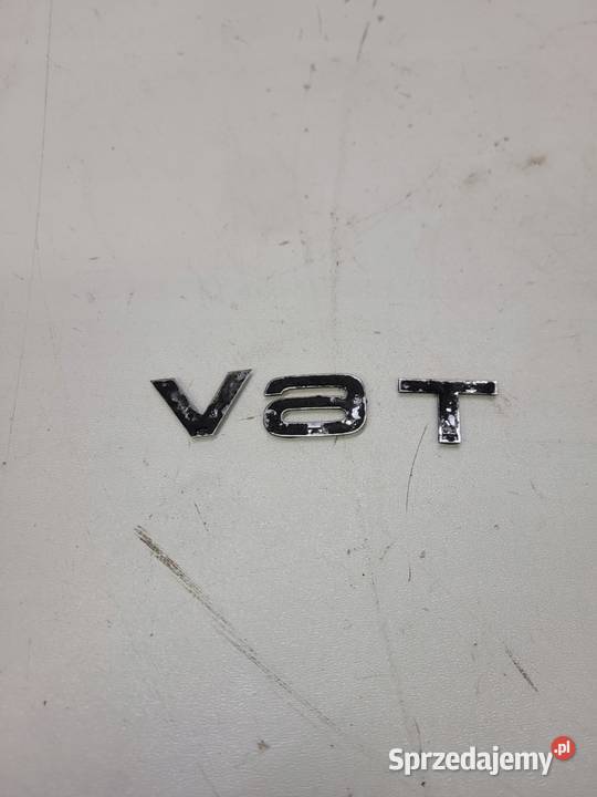 ZNACZEK EMBLEMAT AUDI A6 A7 A8 V6T ORYGINAŁ Przystajń sprzedam