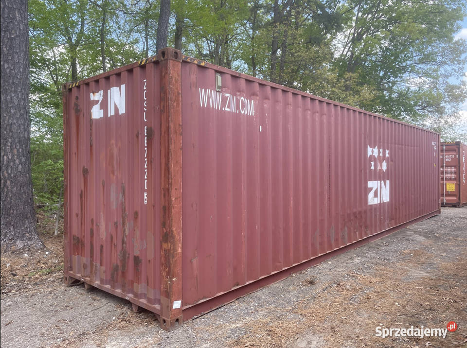 Kontener morski 40 DVHC 12M transport Magazynowanie Olsztyn sprzedam