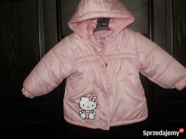 Kurtka zimowa Hello Kitty nowa 80 różowy mazowieckie Warszawa