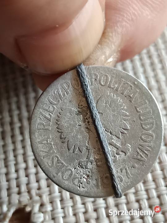 lekka skretka sprzedam monete 50 groszy 1957 Chełm