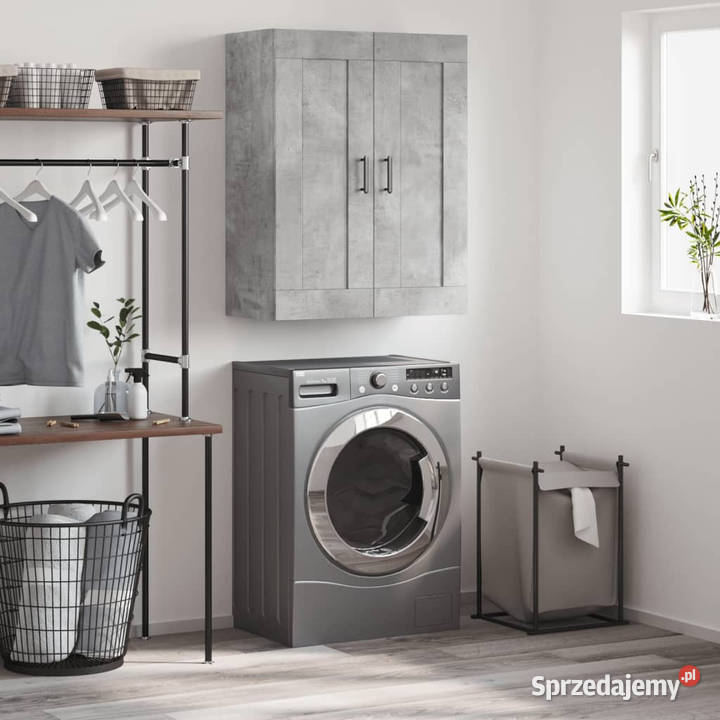 Szafka wisząca szarość betonu 695x34x90 WM830392 Szafki mazowieckie Warszawa