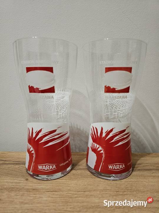 Szklanki Warka Stadion Narodowy 2 Edycja Akcesoria barmańskie