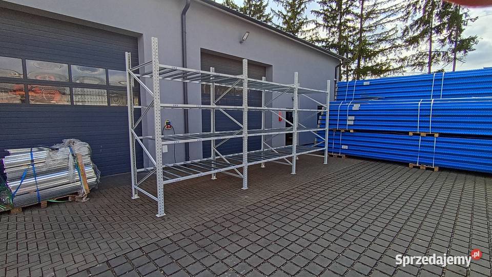 Regał magazynowy półkowy H300 trawers 205 Lublin