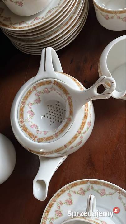 Serwis do herbaty BB Volksted Rudolfstadt Beyer Gdańsk