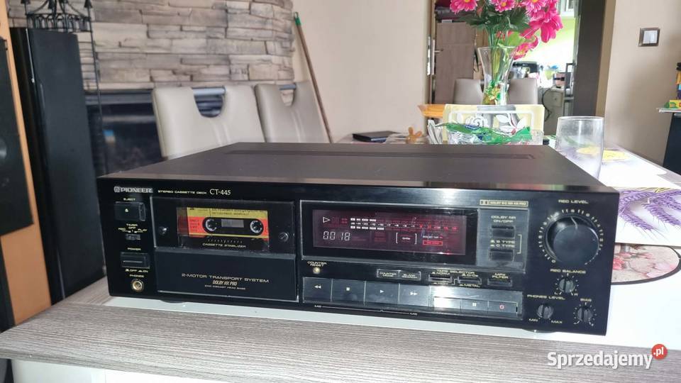 Magnetofon kasetowy Pioneer CT445 Dolby B C HX Warta