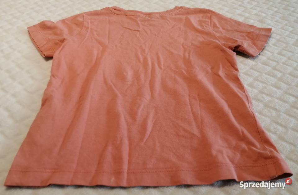 Koszulka krótki rękaw łososiowa 98104 HM Odzież Czeladź