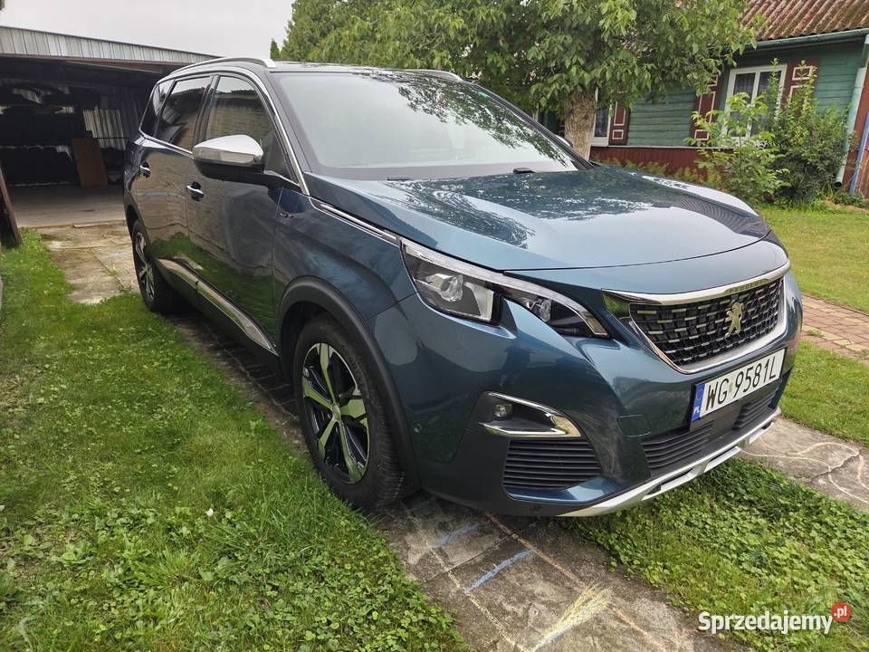 Peugeot 5008 GTLine 20 BlueHDi 177 2018 7 osób Rok produkcji 2018 Warszawa