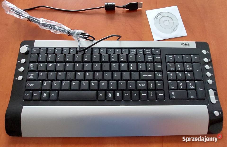 Klawiatura Vobis Slimline 7 nowa w USB śląskie Katowice
