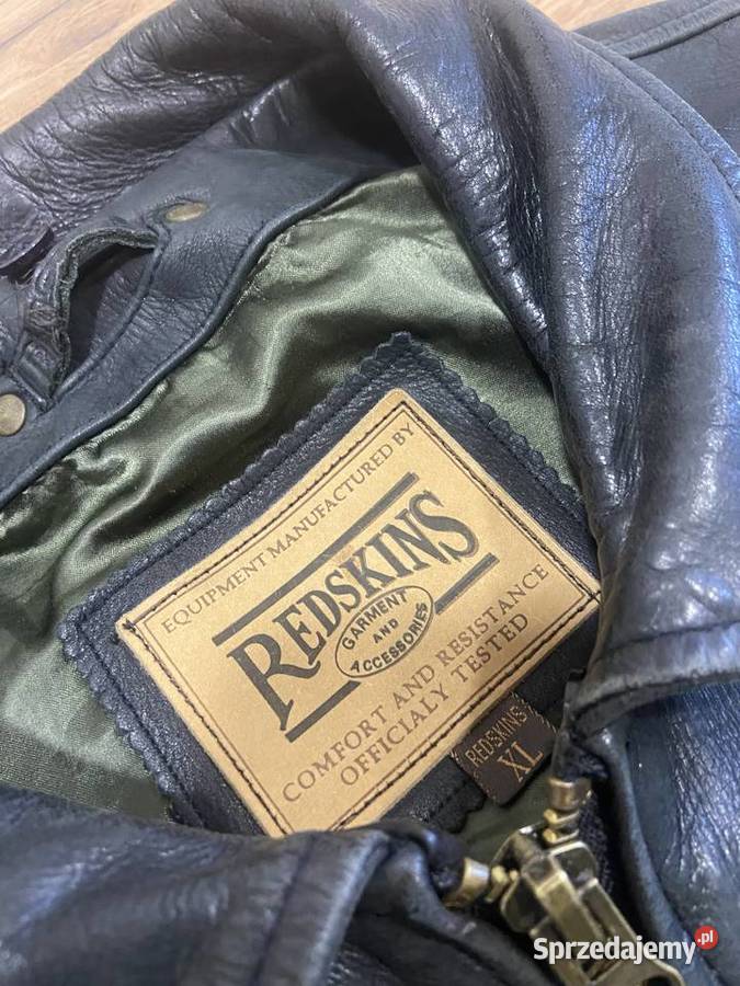 Redskins kurtka męska skórzana oryginal XL Kurtki i płaszcze zachodniopomorskie Świnoujście