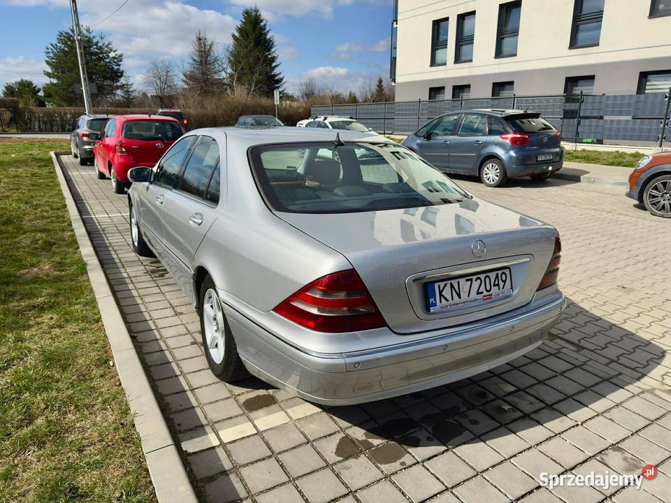 Sprzedam zamienię pięknego mercedesa s klasa 32 srebrny Nowy Sącz