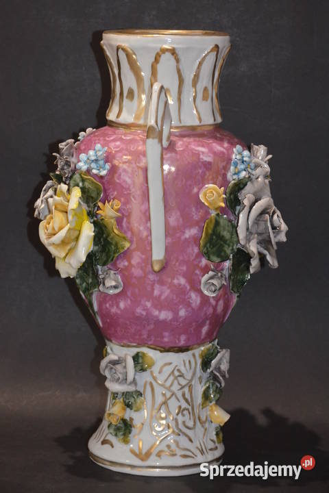 Porcelana Roceram Wazon waza Lalea do kolekcji Środa Wielkopolska